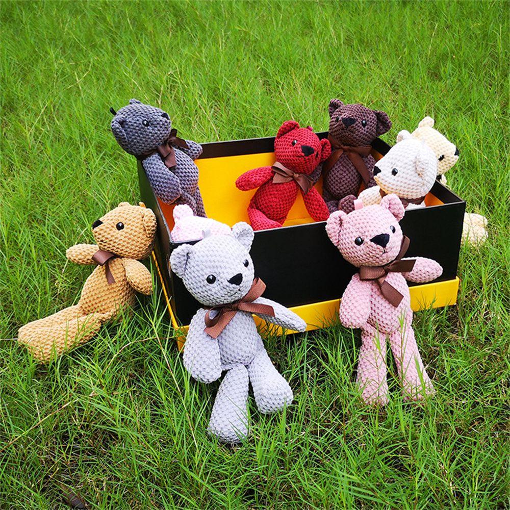 Pendant Plush Pendant Toy Decorations Bear Stuffed Toys Soft Toys Stuffed Animals Bear Plush Toy