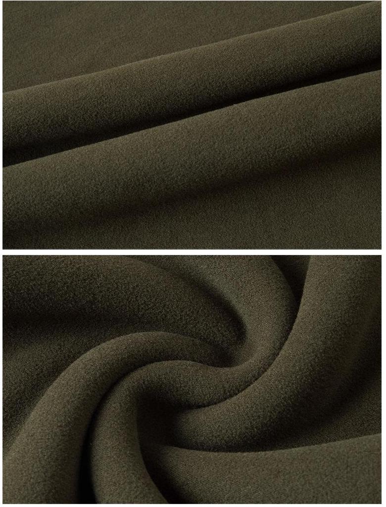 Men's Fleece-Lined Stand Collar Sweatshirt - Stylish, Warm Base Layer for Autumn/Winter