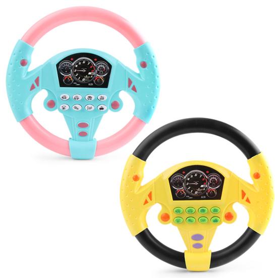 Fashion Auditory Cognition Brain Development Early Education Machine Kids Small Steering Wheel Toy for Children