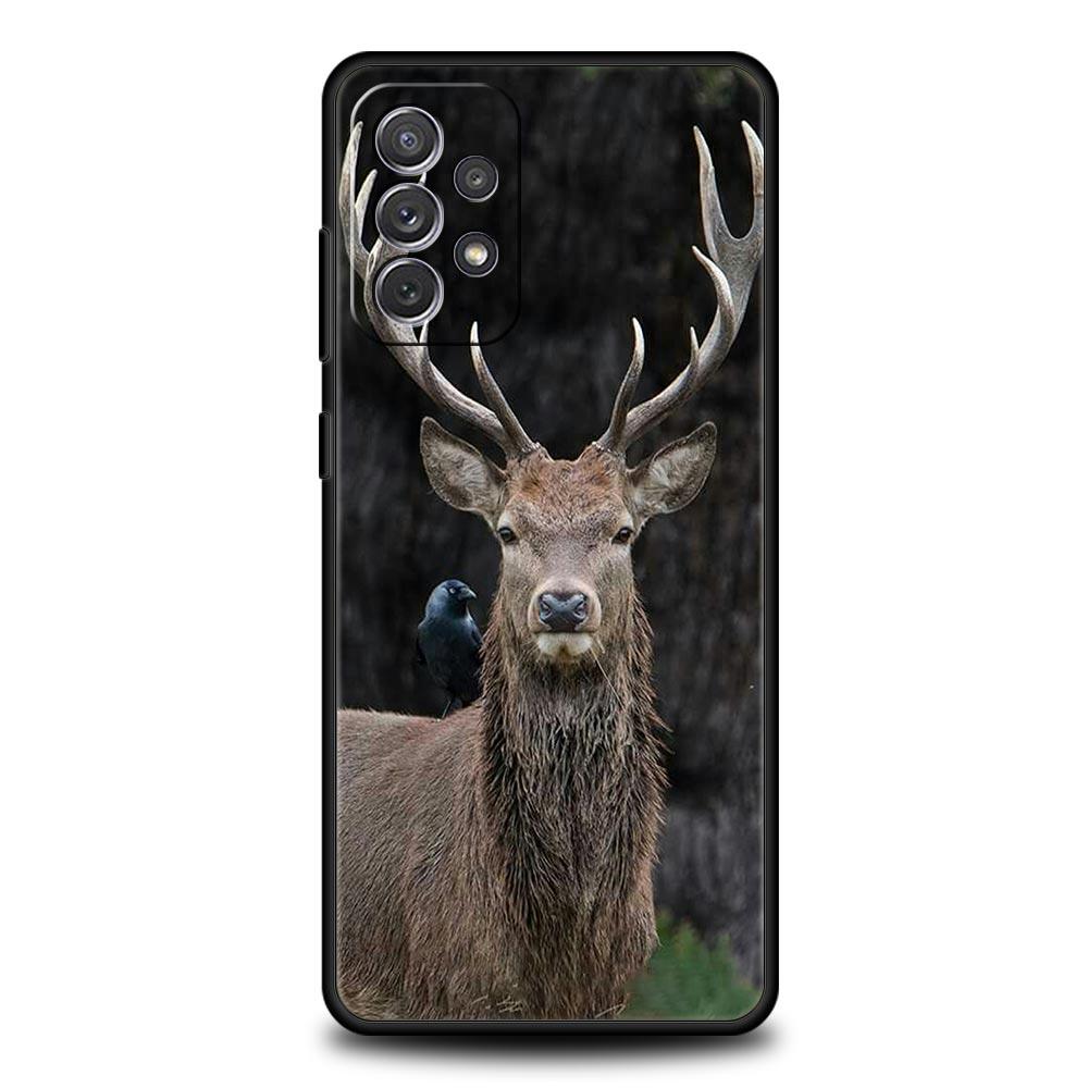 Deer Hunting Camo Phone Case For Samsung Galaxy A13 A51 A71 A41 A31 A21S A11 A01 A03S A12 A32 A52 A22 A23 A33 A53 A73 5G Cover