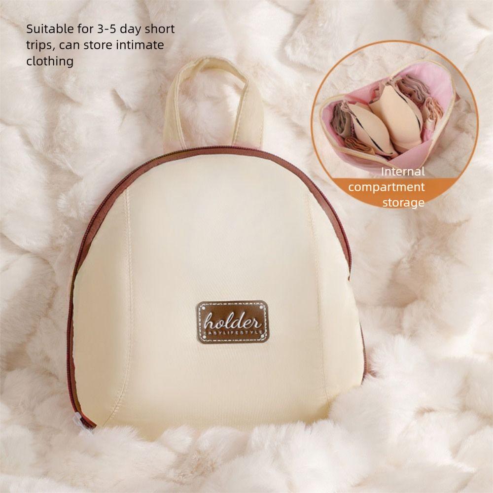 

Органайзер-кошелек с широким открытием на 180°, водонепроницаемый органайзер для путешествий для одежды, для бюстгальтеров и носков бежевый