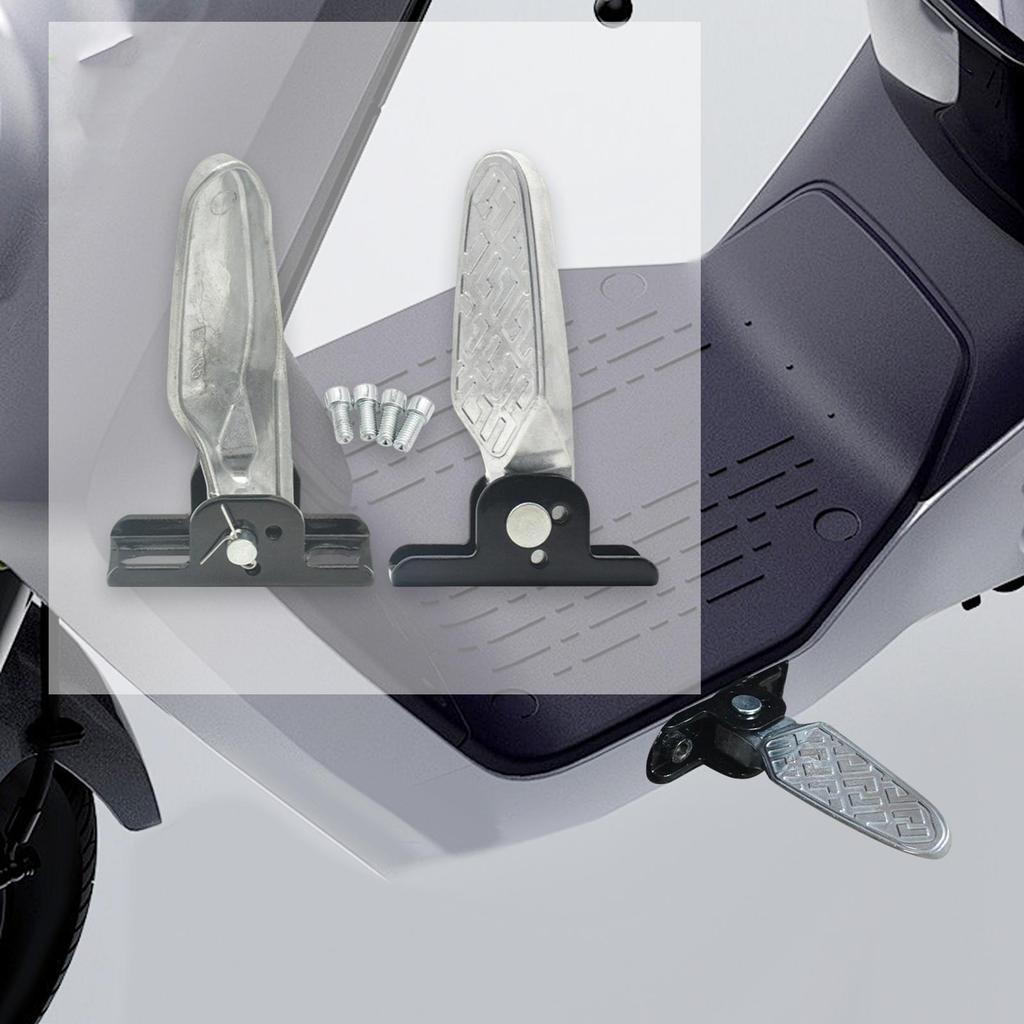 2Pcs Bike Rear Pedals Non Slip Foldable Foot Pegs for BMX Replacement