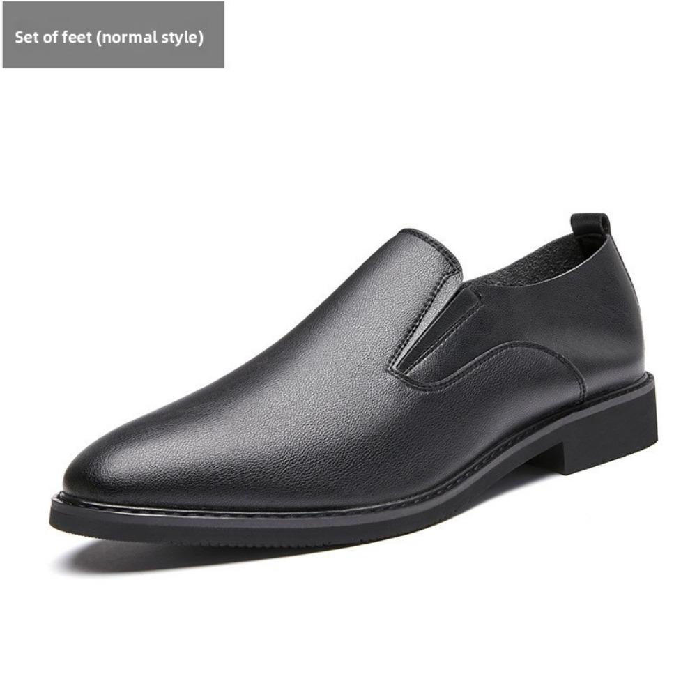 Mens Dress Shoes with Hidden Height Increase Comfortable Soft Sole Business Casual Oxfords for Youth