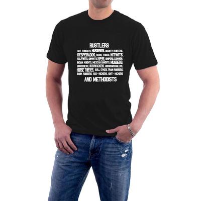 T-shirt Blazing Saddles Hedley Lamarr Razzolatori e Metodisti Tee di Sillytees