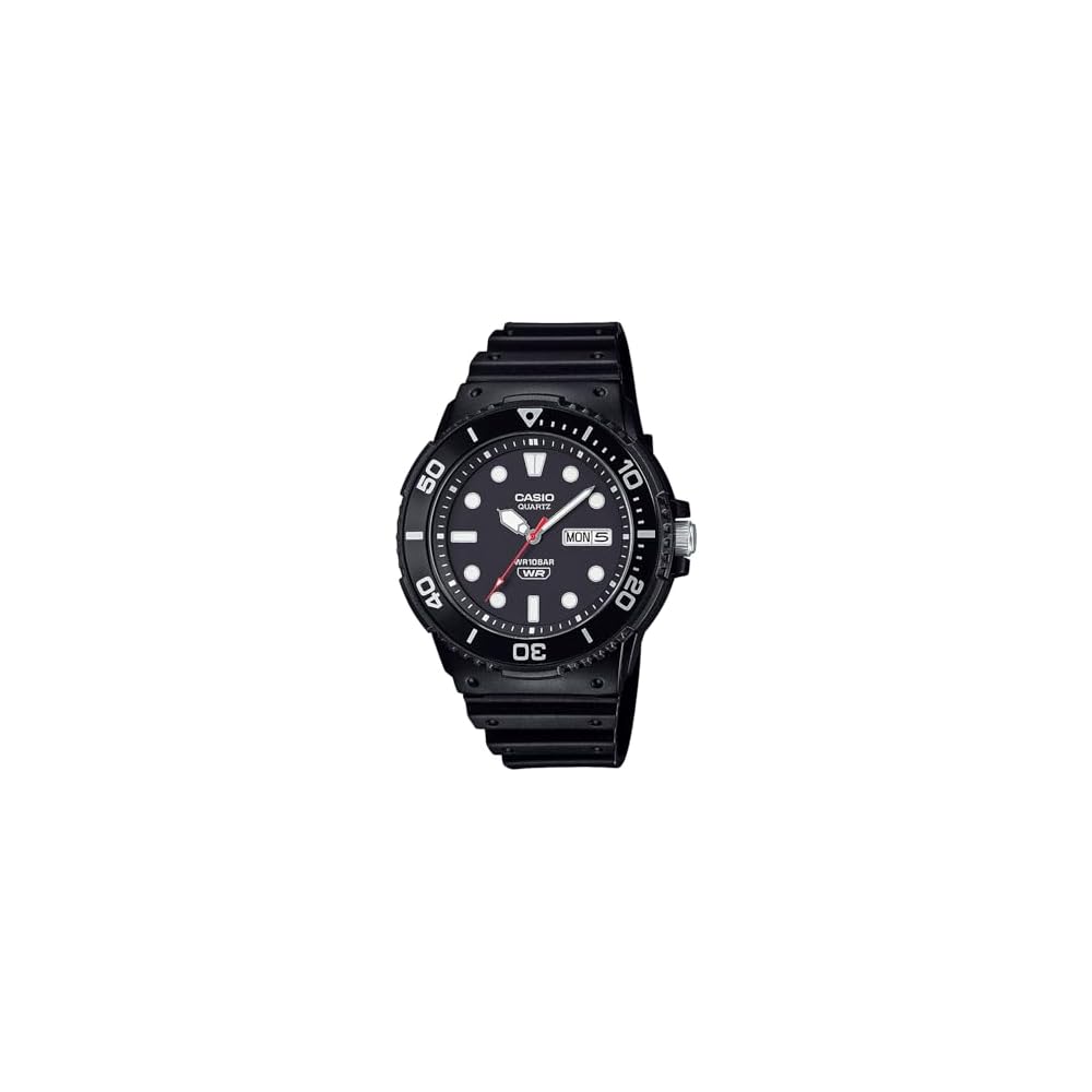 Casio Collection MRW-230HJ-1E1JF Men s Watch Black Resin Strap Water Resistant