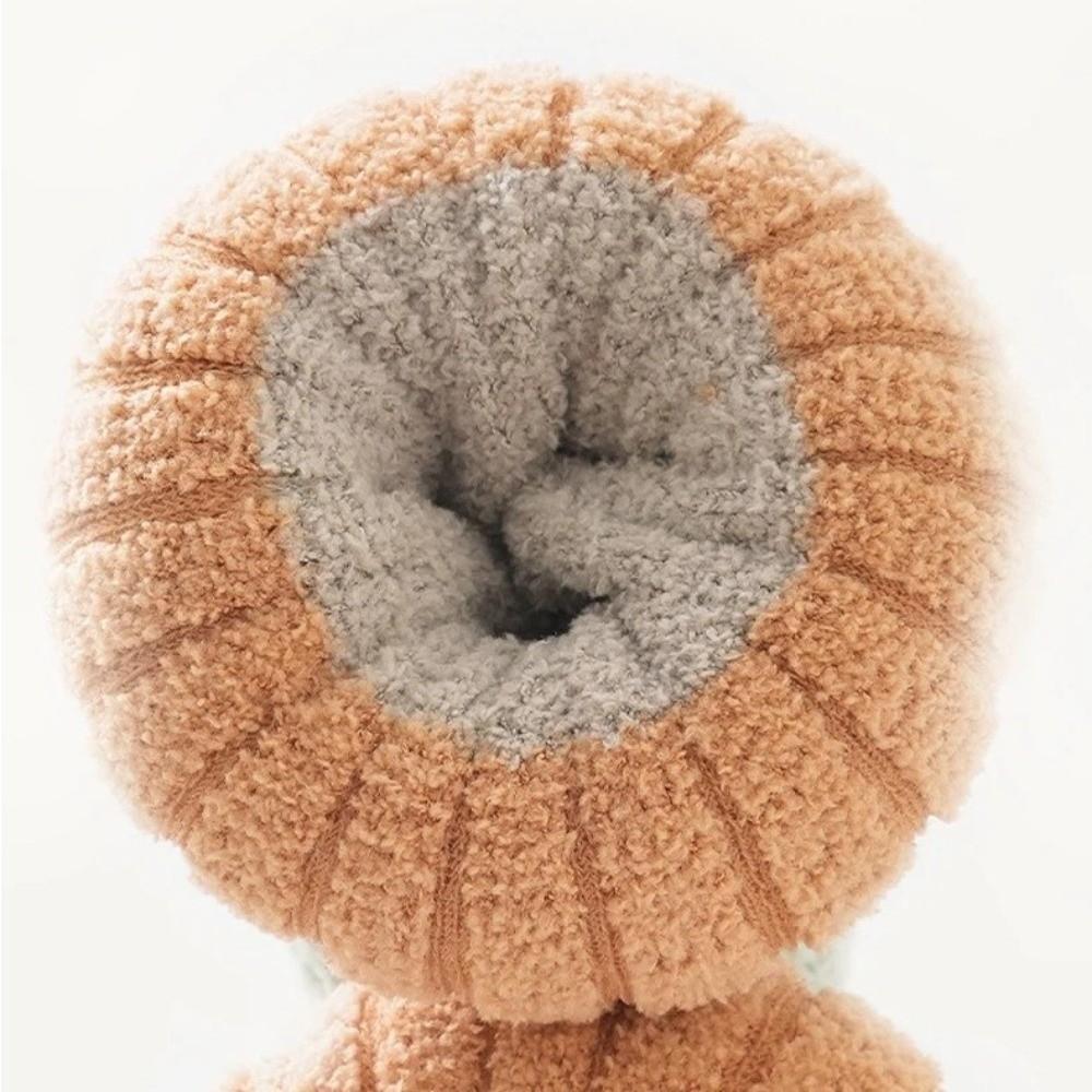 3Pairs Thermal Footwear Mid Tube Sock Loose Mouth Warm Baby Socks Soft Coral Velvet Socks Children