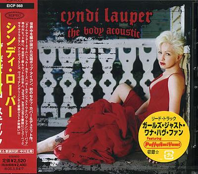 CD CYNDI LAUPER The Body Acoustic EICP568 Epic Daylight 2005 Japan ObiRock Gebraucht