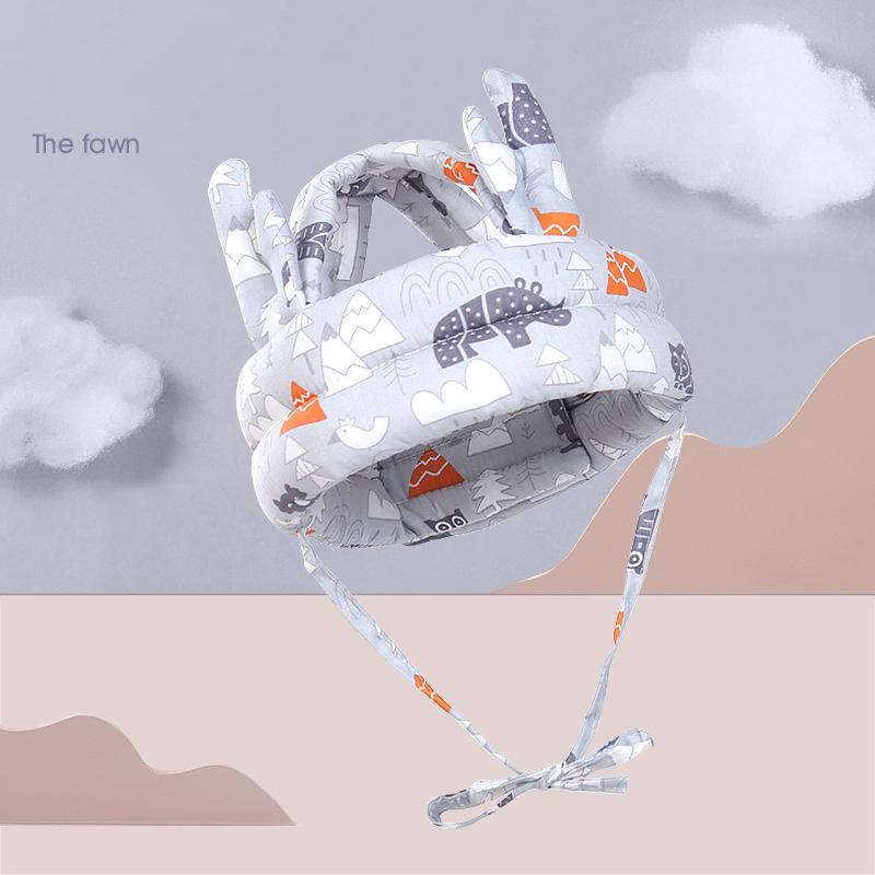 Soft Comfortable Head Security & Protection Adjustable Hats Baby Toddler Cap Anti-Collision Protective Hat Baby Safety Helmet