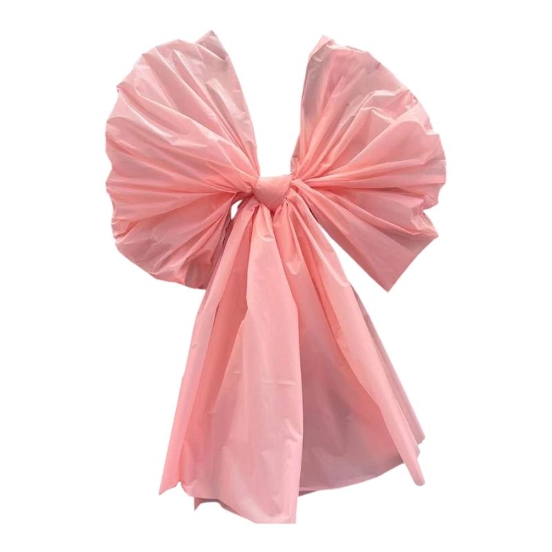 Large Plastic Bowknot Decoration For Wedding And Party Easy To Hanging Perfect For Background Decorations.