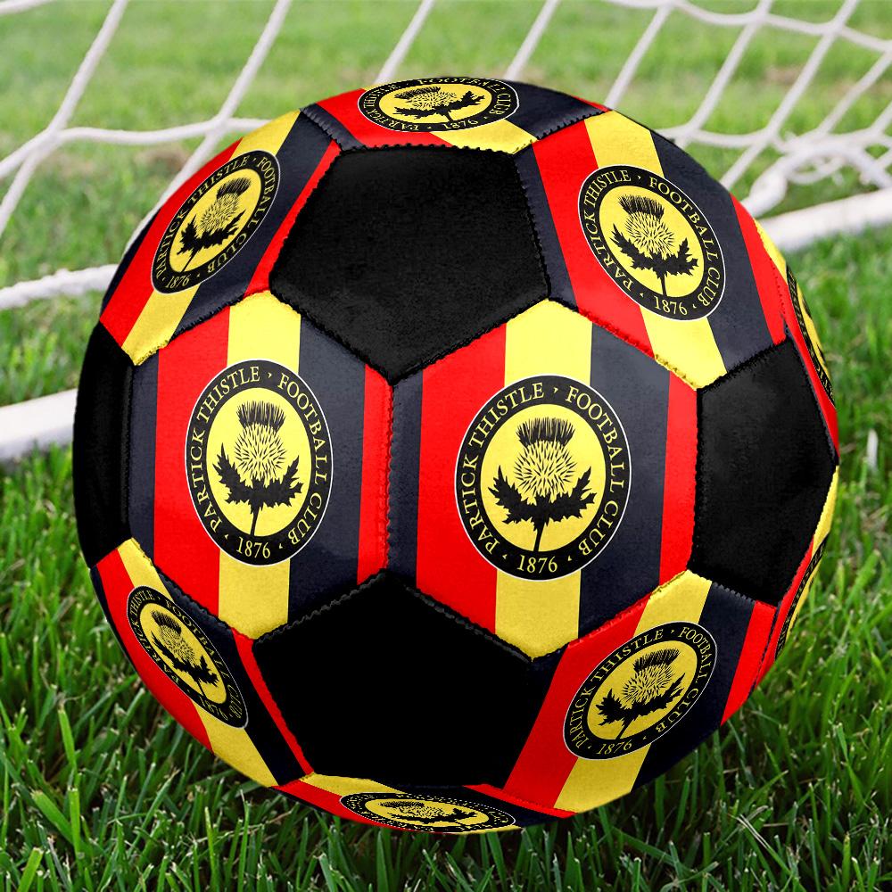 Partick Thistle F.C Soccer Ball Colorful All Ages Machine Stitched PVC Competition Ready Durable High-Bounce.SIZE5