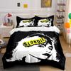 Blondie Retro Pop Art Design Bettwäsche Bettbezug-Set Bettbezug Kissenbezüge (1*Bettbezug 2*Kissenbezüge, ohne Bettdecke)