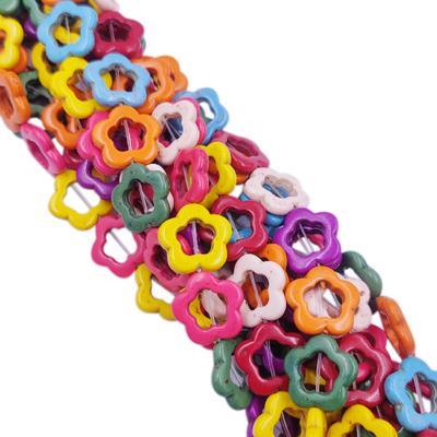 Popular Multiple Styles Turquoise Accessories Colorful Spacer Loose Beads DIY Necklace For Jewelry Making Material
