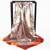 90 Large Silk Scarf for Women - Spring/Autumn Korean Style Satin Neckerchief, Mother's Day Gift