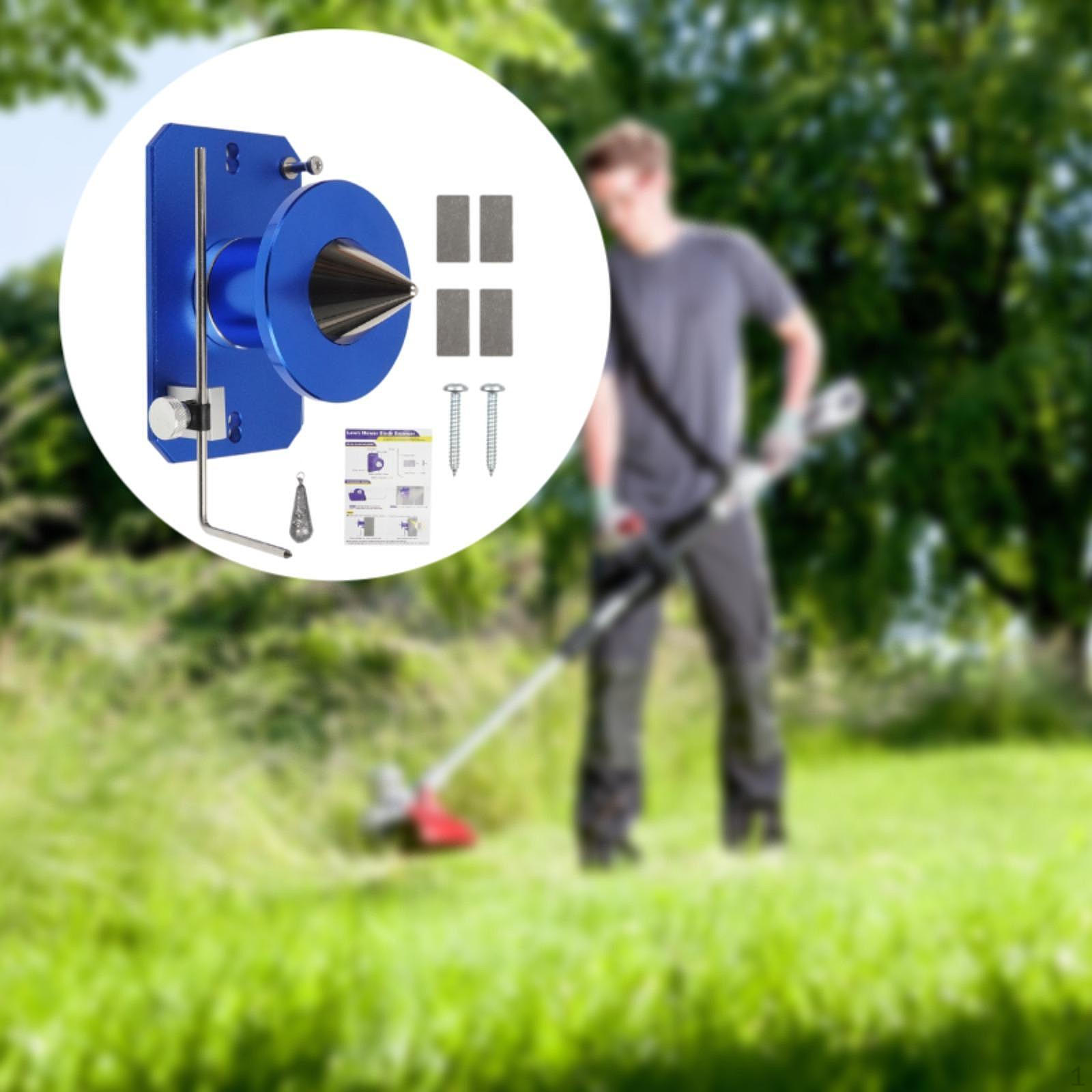 

Балансир для лезвий газонокосилки с плавной регулировкой 8,6x13,6x10 см, простая установка, высокая точность синий