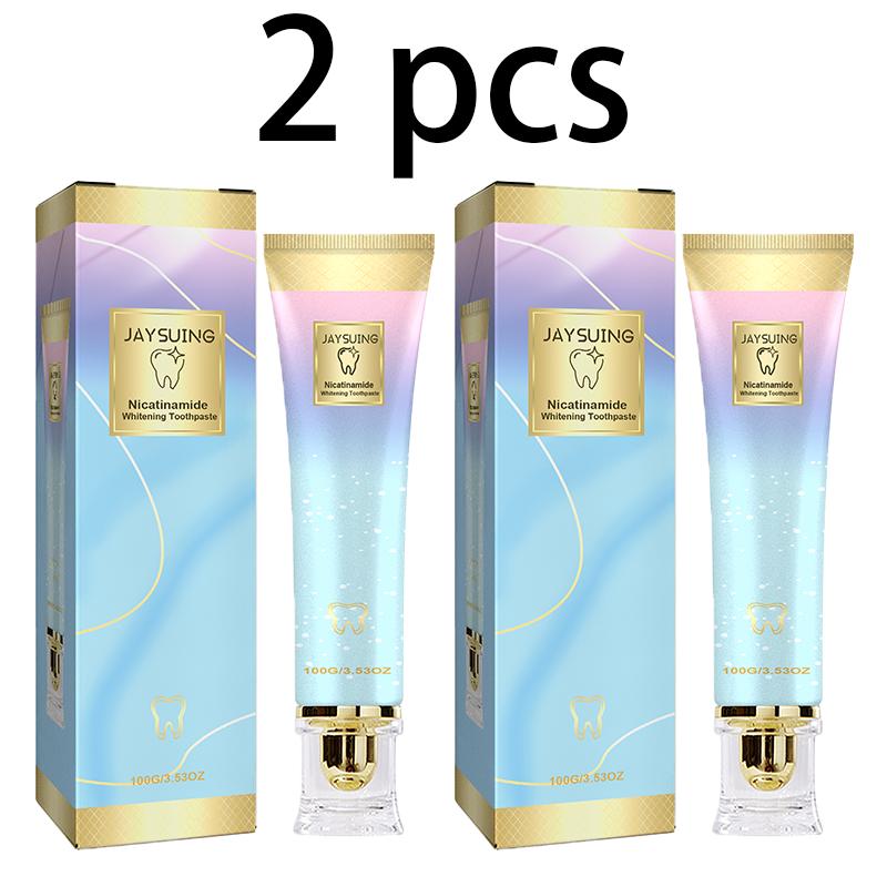 Whitening Toothpaste Gentle Cleaning Stained Teeth Yellow Tartar Care Gums Fresh Breath Whitening Toothpaste