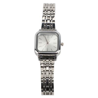 Slim Women Watch Glass Quadrate Dial Analog Quartz Wristwatch for Ladies Young Girls Holiday