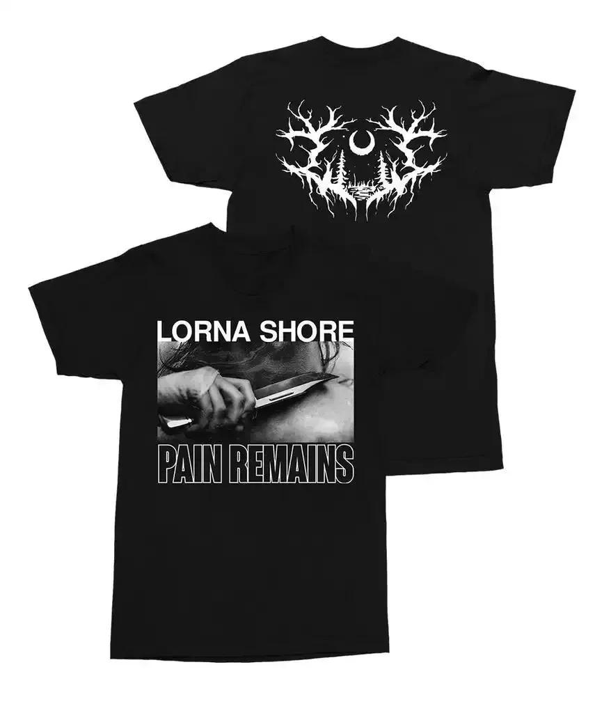 

Lorna Shore Rocker Men Women s Short Sleeve Cotton T Shirt Band Hip Hop Tee Streetwear Black T-shirt 2025 Summer Tops Clothing 4XL