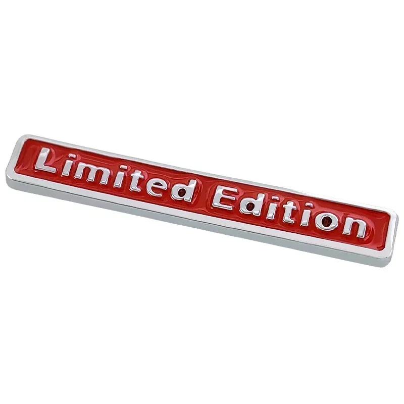 3D Metal Limited Edition Logo Car Rear Trunk Fender Emblem Badge Sticker Decal
