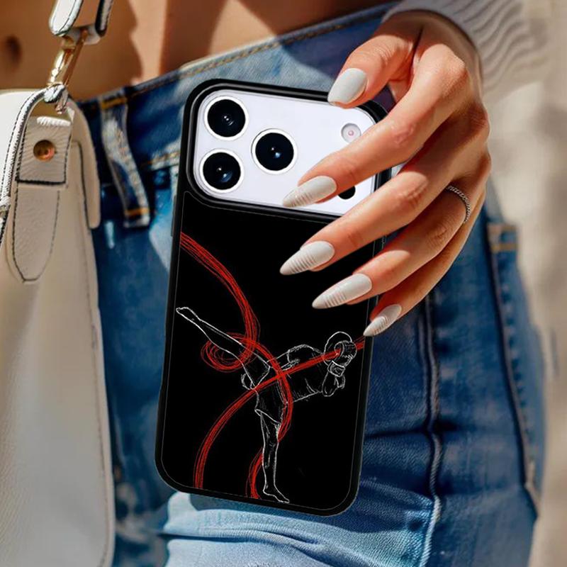 Muay Thai soft Phone Case For iPhone 17 Air 14 15 13 12 Max Cover For Apple 16e 11 Pro Max Plus Coque