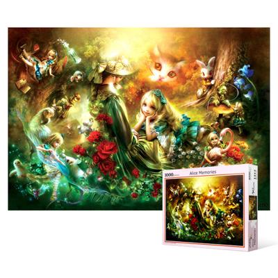 1000 Piece Jigsaw Puzzle - Alice’s Welcome Forest, Popular Korean Puzzle