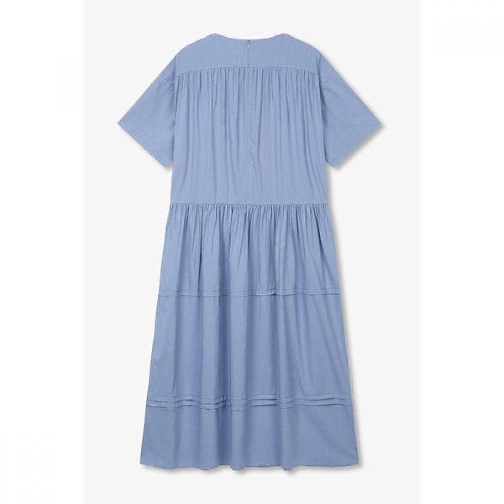 STUDIO TOMBOY Side Button Short Sleeve Dress 9106241211
