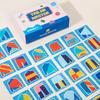 Children's Fabric Tailor Master Battle Game Montessori Thinking Training Puzzle Toy Color And Shape Matching Board Game