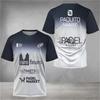 Herren Trend Padel T-Shirt Element Print Muster Ultra-dünn Kurzarm Herrenmode Tennis Atmungsaktiv Boutique Fitness Top