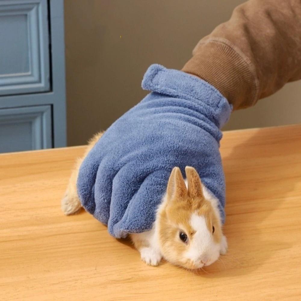 Wear Resistant Pet Handling Gloves Bite Resistant Hamster Calming Glove Anti-Bite Gloves  Grooming