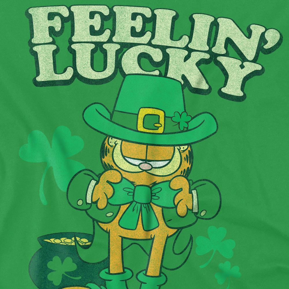 Męska koszulka Garfield Feelin Lucky
