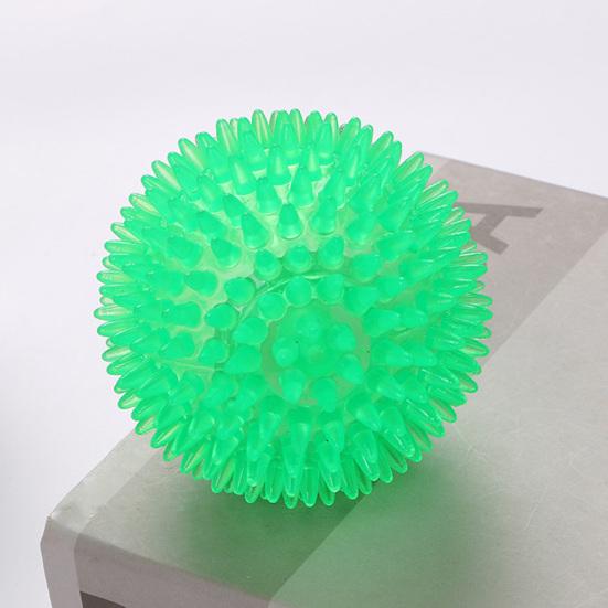 Lustiges Haustier Katze Hund Biss Igelball Ungiftig Molar Sound Quietschendes Kauspielzeug