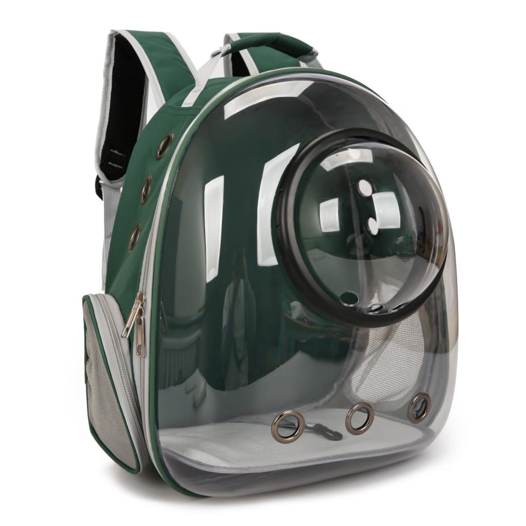 New Space Capsule Transparent Cat Bag Dog Bag Large Capacity Out Portable Breathable Double Shoulder Pet Bag Cat Backpack