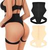 OEM Women's High-Waist Slim Waist Shapewear Plus Size Belly Control Girdles Shapewear with Padded Decoration
