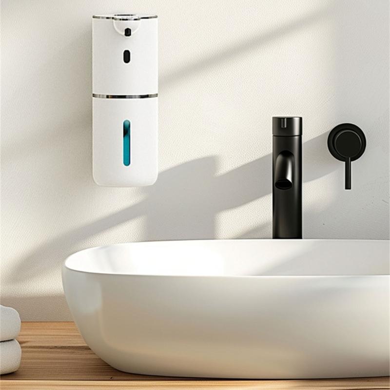 Automatic Hand Soap Dispenser Touchless Hand Washer Countertops 380ml Soap Dispenser for Home Restaurant Easy To Use