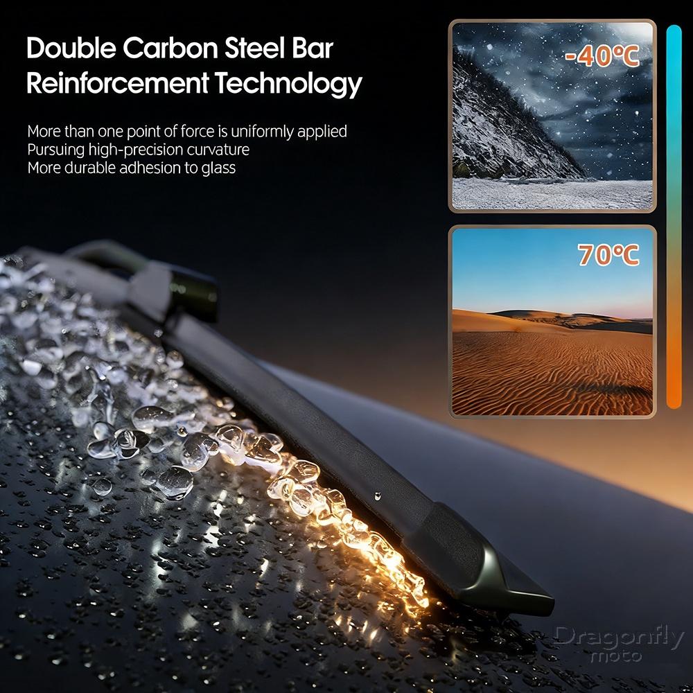 Front Windshield Wiper Blades 2x Windscreen Window Accessories 2000 2008 2012 2015 2017 2019 2020 For Citroen Berlingo 1996-2023