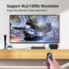 8K30 HD HDMI 2.1 Switch: 4K120Hz, 3-in-1 Out, PS5 Compatible, Portable
