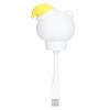 Cute Animal Shaped Night Light USB LED Soft Cartoon Baby Nursery Sleeping Lamp Kid Gift