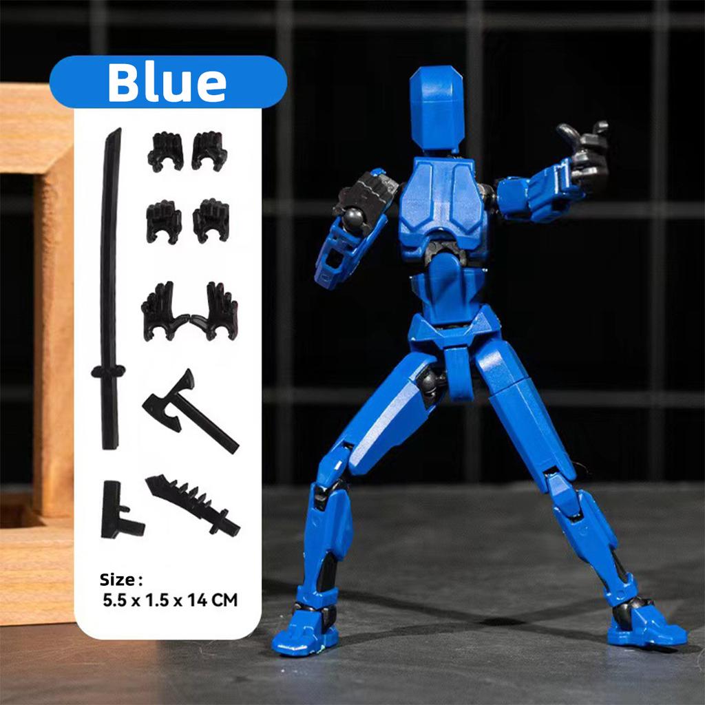 Assembled Titan Action Figures Set Action Figure Robot Anime Stick Figures Toys For Boys Multi Movable Joints Gifts Toys For Ki