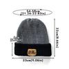 Winter Keep Warm Double Sided Knitted Mao Line Hat Men Women Autumn and Winter Versatile Ear Protection Baotou No Eaves Knitted Cap