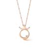 Tancise S925 Sterling Silver Luxury Personality Pendant Necklace Women's Classic Tide Necklace