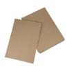10pcs Teacher A4 Simple File Folder Kraft Paper Folder Single Slot Document Organiser