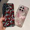 For Tecno Spark 20 Pro Plus Spark 20c 20Pro Phone Case Rose Flower Butterfly Stylish Fashion Soft Matte TPU Silicone Back Cover