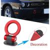 Car Rear Front Trailer Simulation Racing Ring Universal ABS Car Styling Racing Tow Hook Sticker Decoration Vehicle Towing Hook