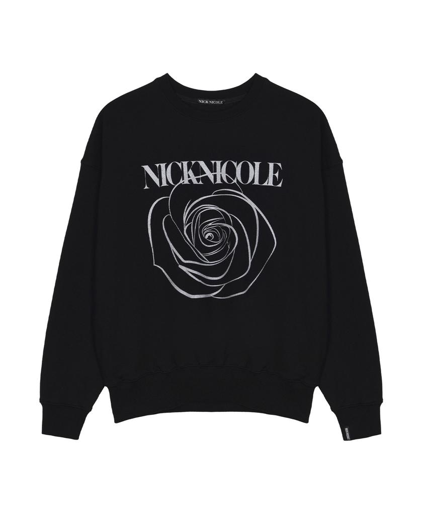 Nigaennikol Nicole Rose Printing Sweatshirt_12 Color