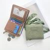 Korean Version Retro Folding Wallet Mori Retro Buckle Change Purse