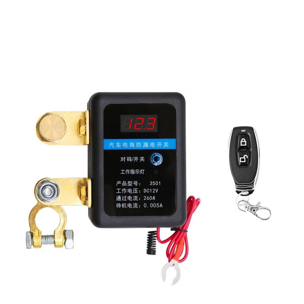 260A Automatic Power Shut Off Switch Car Remote Battery Cut Off Switch  for Car Truck SUV