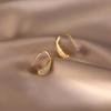 Elegant Zirconia Water Drop Copper Earrings for Women - Versatile, Fashionable, and High-End Feel.