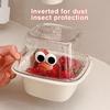 Creative Cute Thickened Double Layer Mini Drain Basket Multi-functional Household Fruit Snack Storage Basket Kitchen Accessories