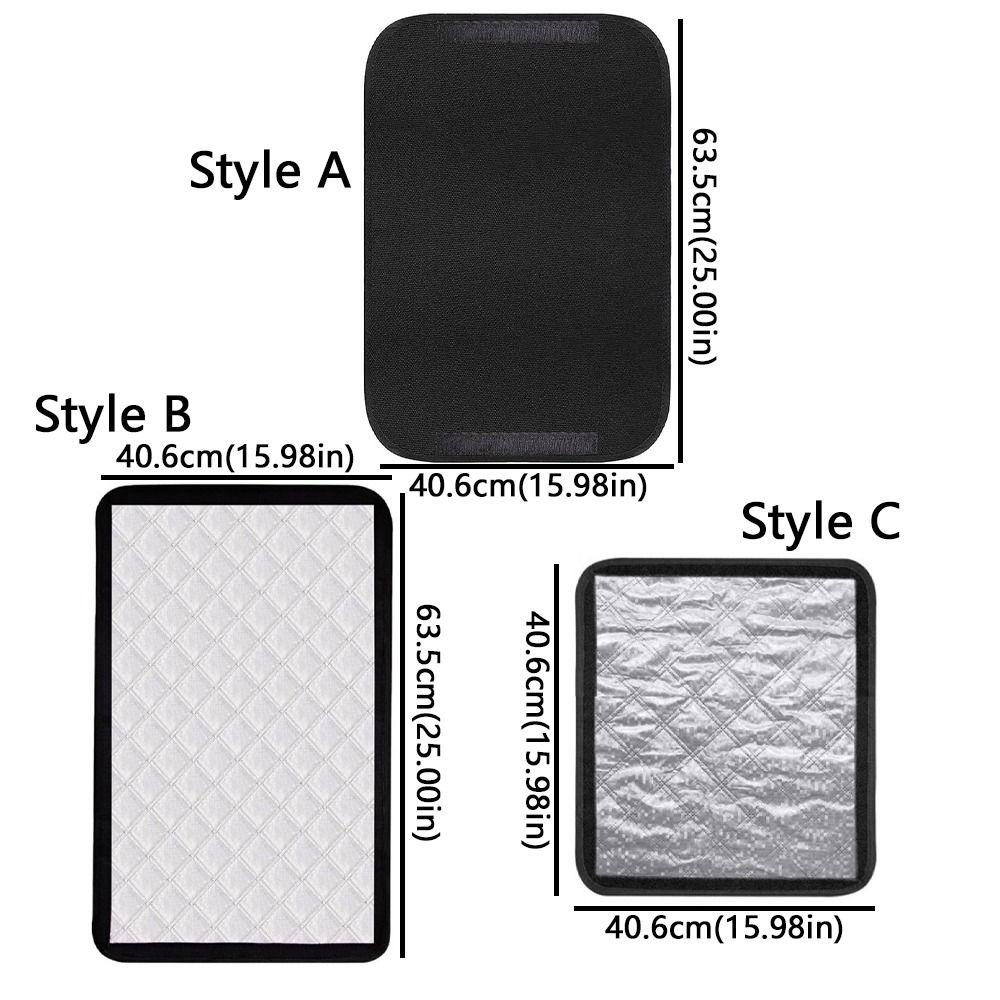 Sun Protection RV Vent Cover Folding RV Skylight Shading Pad Insulating Shade Camping