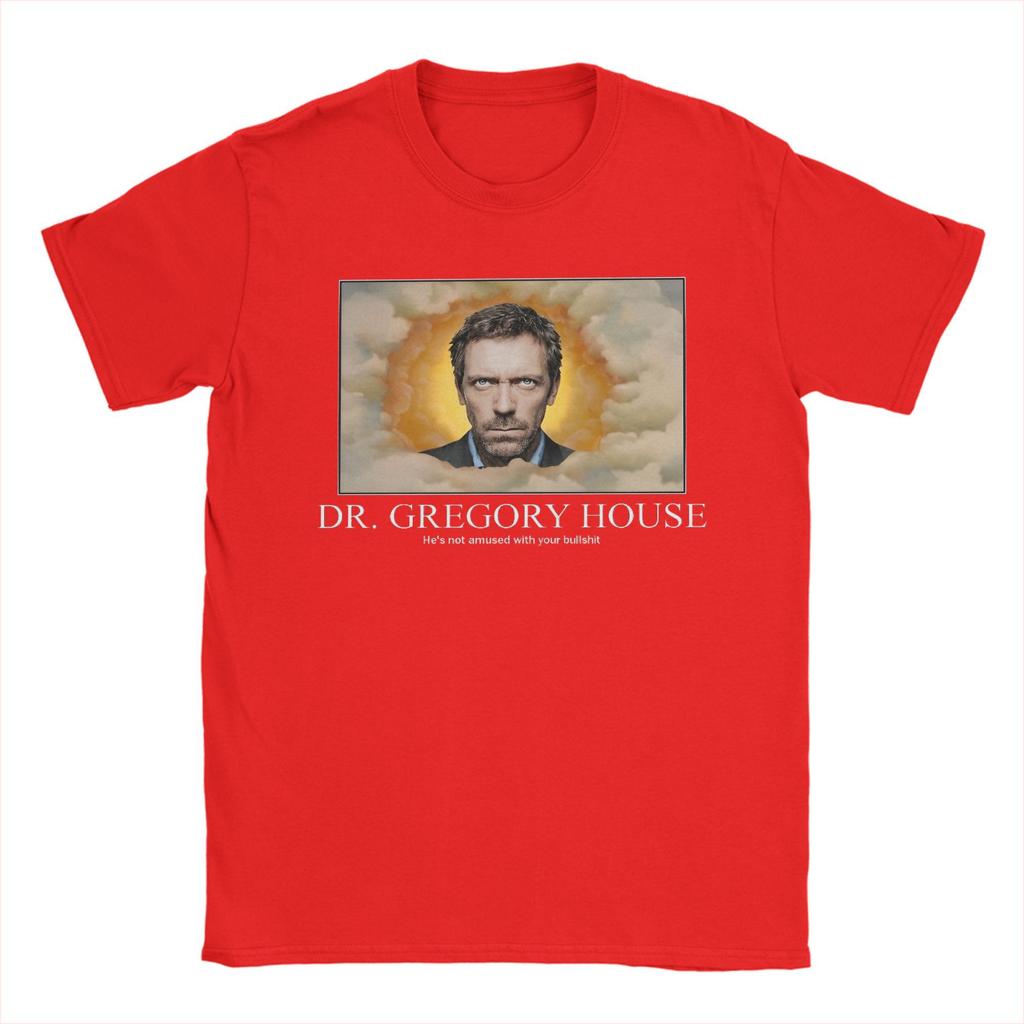 Dr Gregory House Vintage 2000s TV Show Doctor TShirt Beach  Cotton T Shirts For Adult Harajuku Print Tee Shirt  Clothing
