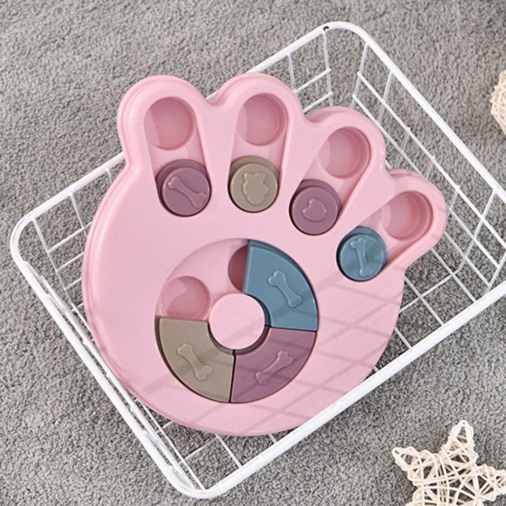 Fun Feeding Dog Puzzle Toys Durable Pet Food Dispenser Pet Training Game Pet Slow Bowl  Dog Games